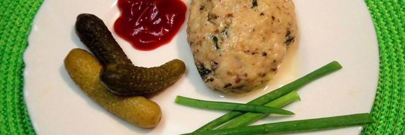 Котлеты из щуки на пару