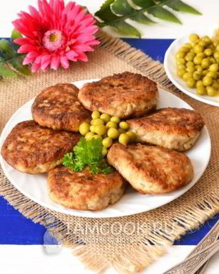 Котлеты из свежемороженой сельди