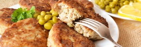 котлеты из свежемороженой сельди