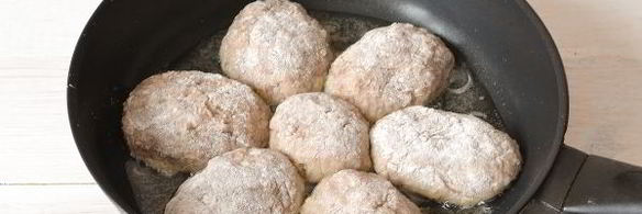 котлеты из свежемороженой сельди