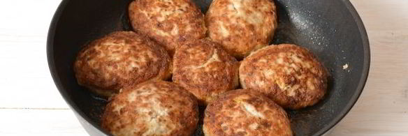 котлеты из свежемороженой сельди