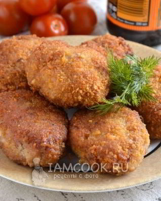 Котлеты из свинины и картофеля