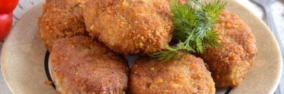 котлеты из свинины и картофеля