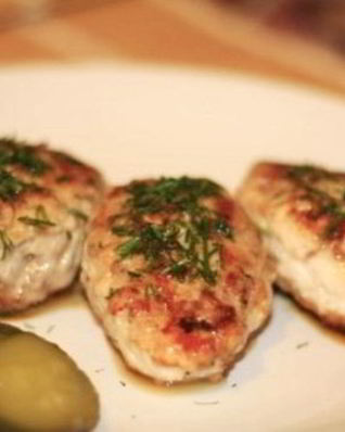 Котлеты из свиного и куриного фарша