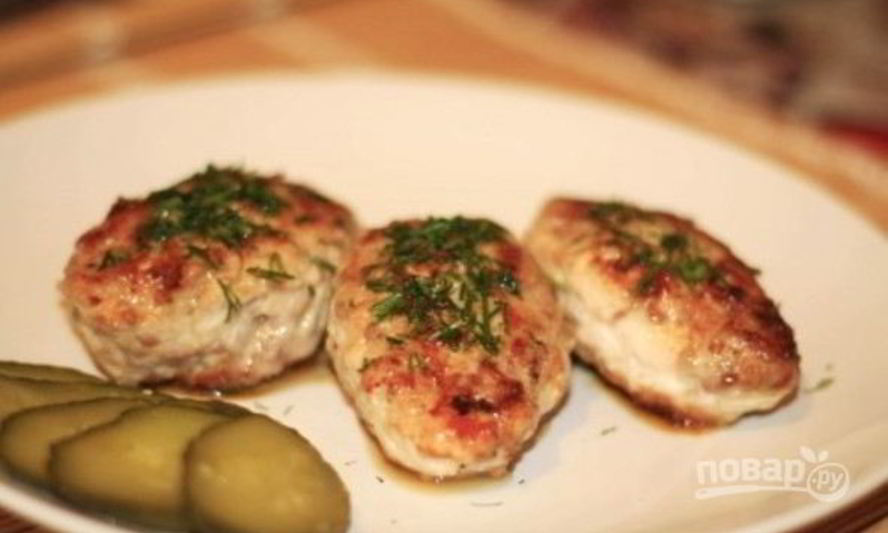 Рецепт котлет из свиного и куриного фарша