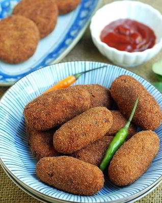 Котлеты из тунца с рисом