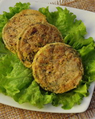 Котлеты из тунца