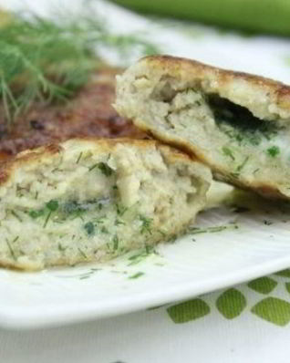 Котлеты куриные с начинкой