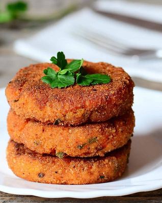 Котлеты морковные классические