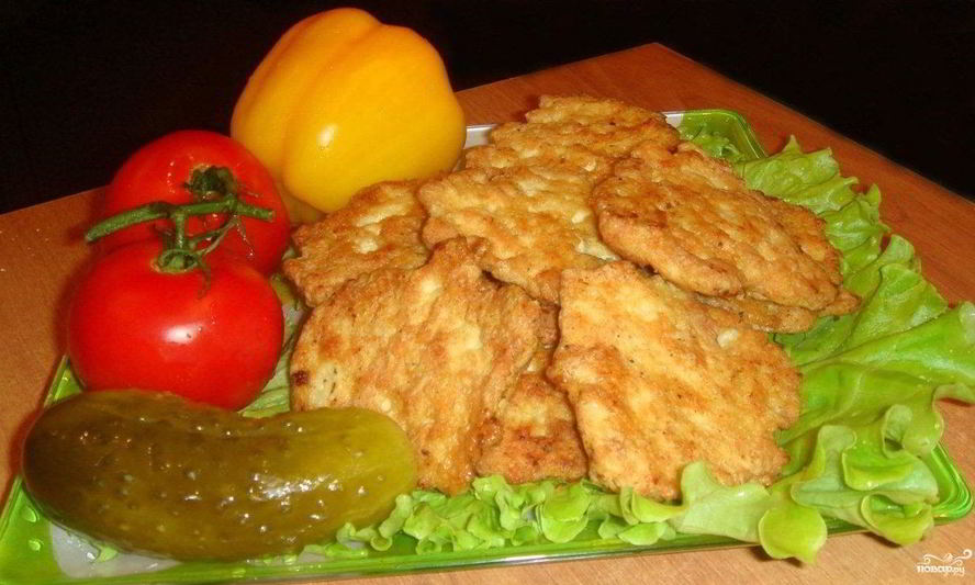 Рецепт котлет нежность