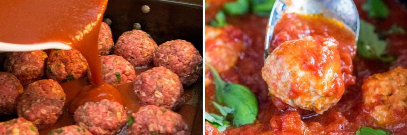 Котлеты под соусом