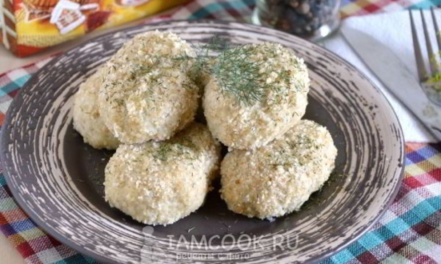 Рецепт котлет рыбных на пару