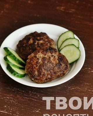 Котлеты с грибами