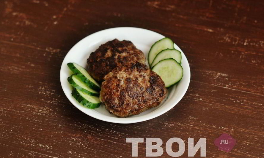 Рецепт котлет с грибами