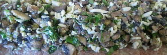 котлеты с грибной начинкой