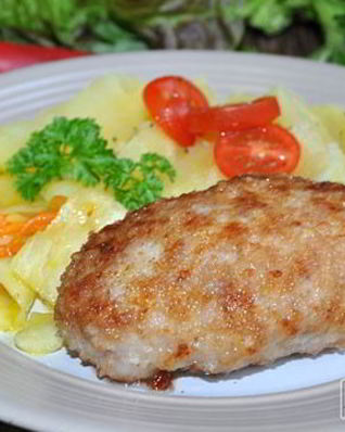 Котлеты с пекинской капустой