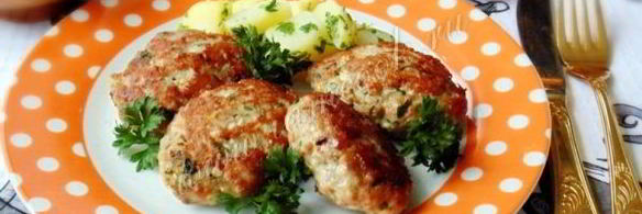 котлеты с сыром и отварным яйцом