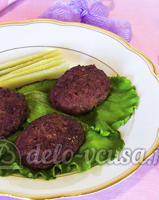 Котлеты со свеклой