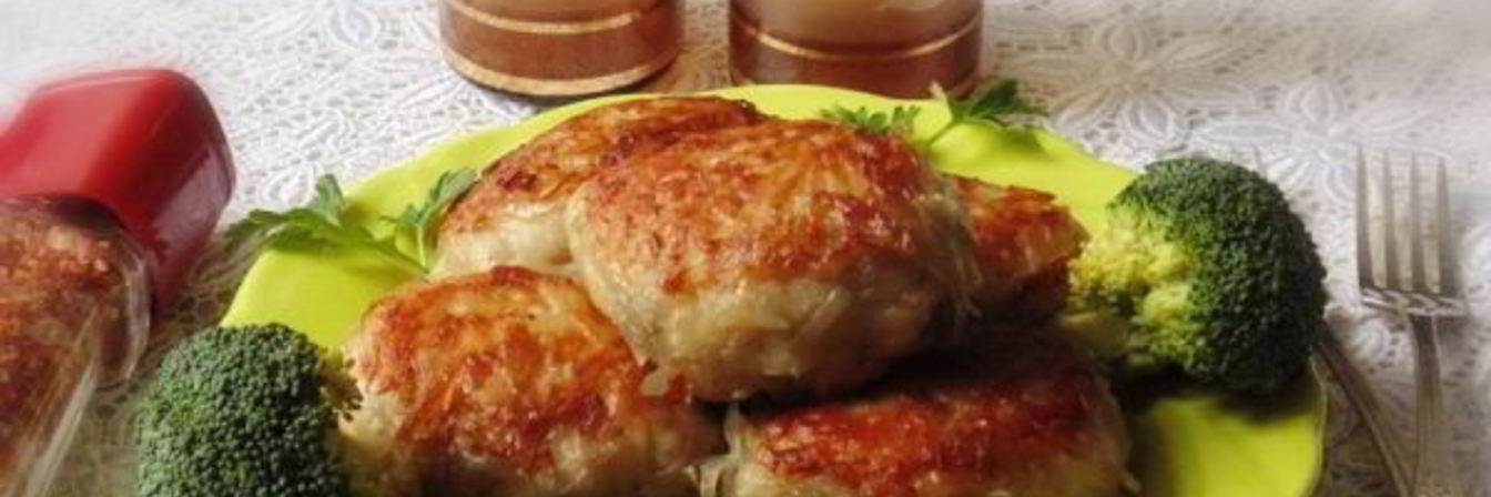 Котлеты в картофельной стружке