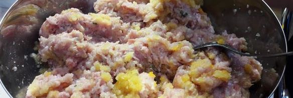 курино-тыквенные котлеты с базиликом