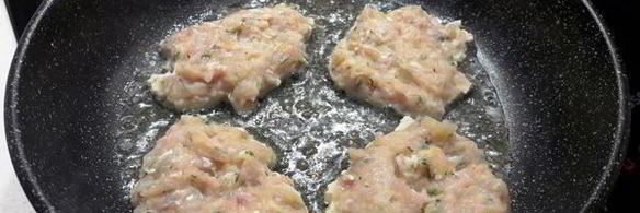 курино-тыквенные котлеты с базиликом