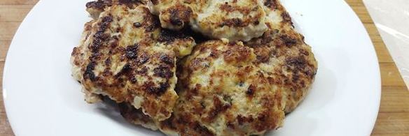 курино-тыквенные котлеты с базиликом
