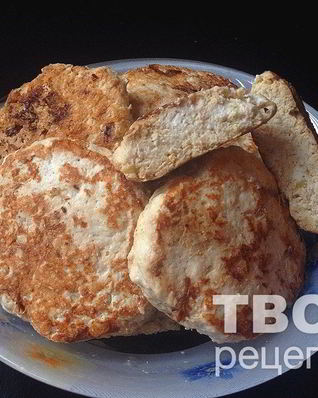 Куриные котлеты с кабачком и творогом