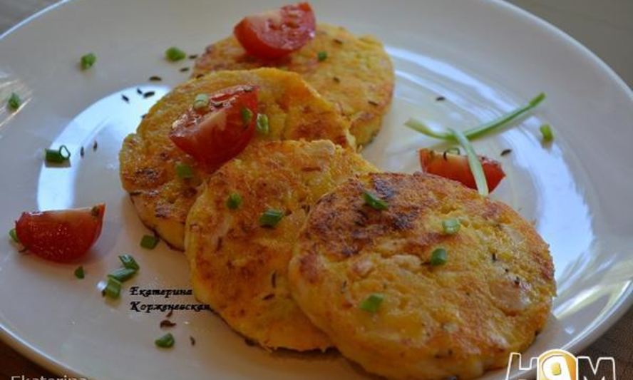 Рецепт куриных котлет с овощами