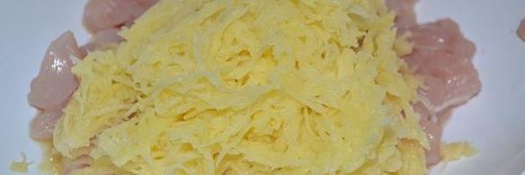 куриные котлеты с овощами