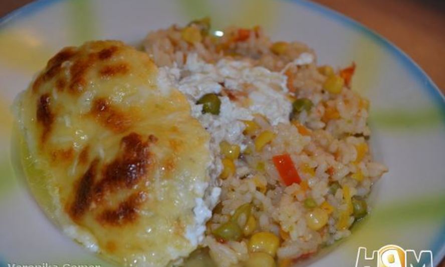 Рецепт куриных котлет с рисом по-католински