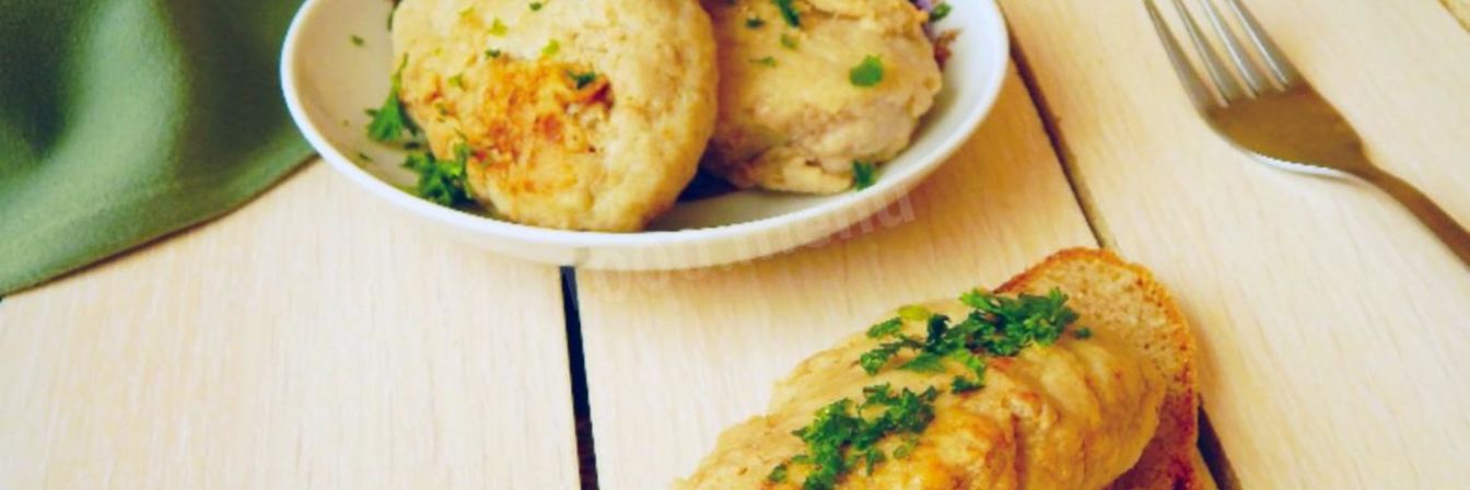 Куриные котлеты с рисом