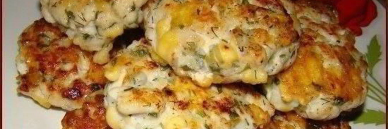 Куриные котлеты с сыром на кефире