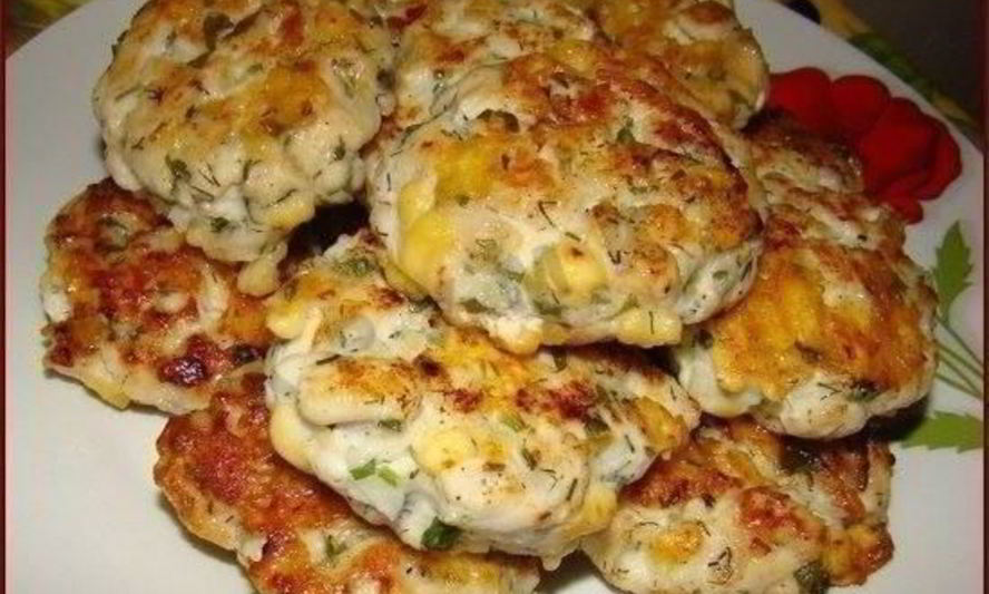 Рецепт куриных котлет с сыром на кефире