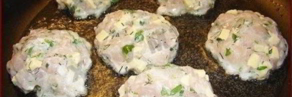 куриные котлеты с сыром на кефире