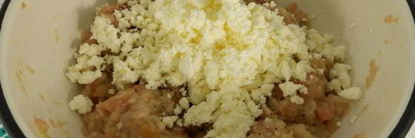 куриные котлеты с творогом и яблоком