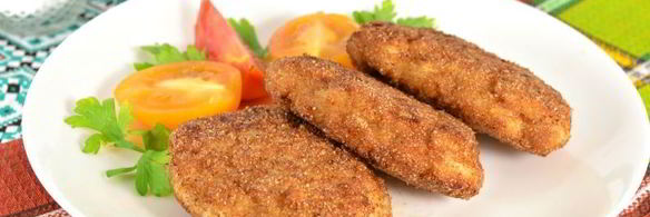 куриные котлеты с творогом и яблоком