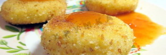 манные котлеты на молоке с изюмом