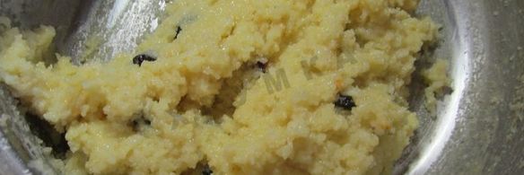 манные котлеты на молоке с изюмом