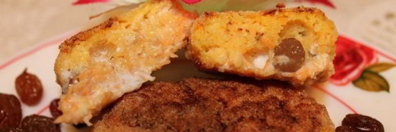 Морковные котлеты для детей