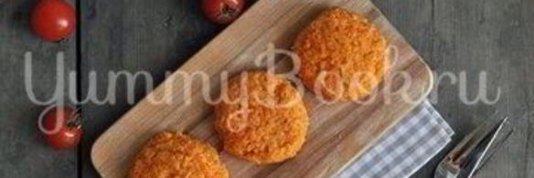морковные паровые котлеты в мультиварке