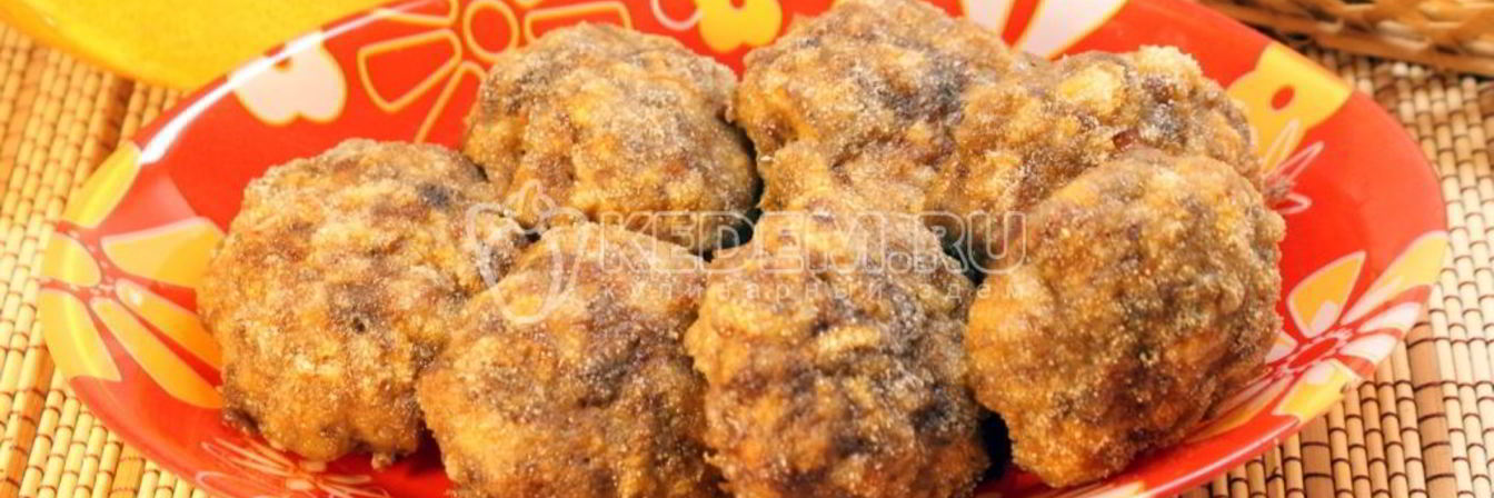 Мясные котлеты с тыквой