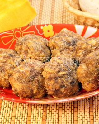 Мясные котлеты с тыквой