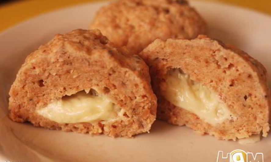 Рецепт паровых котлет из лосося с сыром