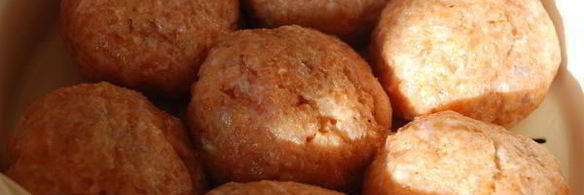 паровые котлеты из лосося с сыром