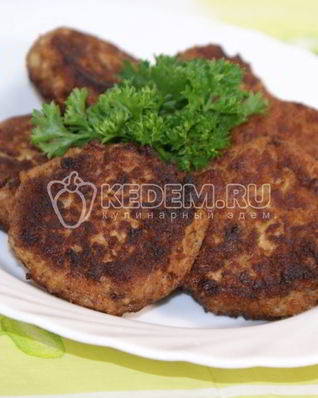 Рыбные котлеты Неженка