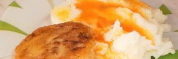 рыбные котлеты с кабачком