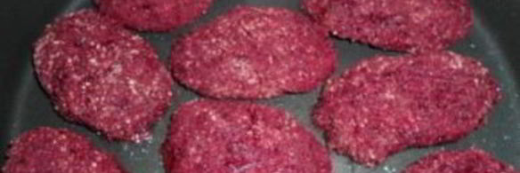 свекольные котлеты без яиц