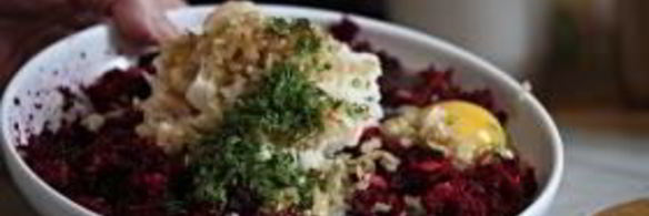 свекольные котлеты