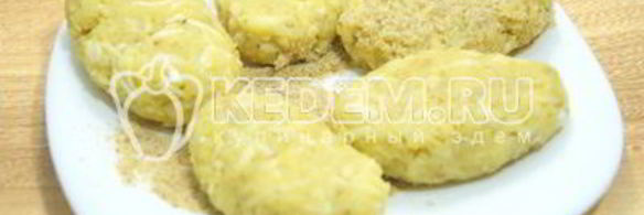 вкусные картофельные котлеты с сыром