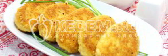 вкусные картофельные котлеты с сыром